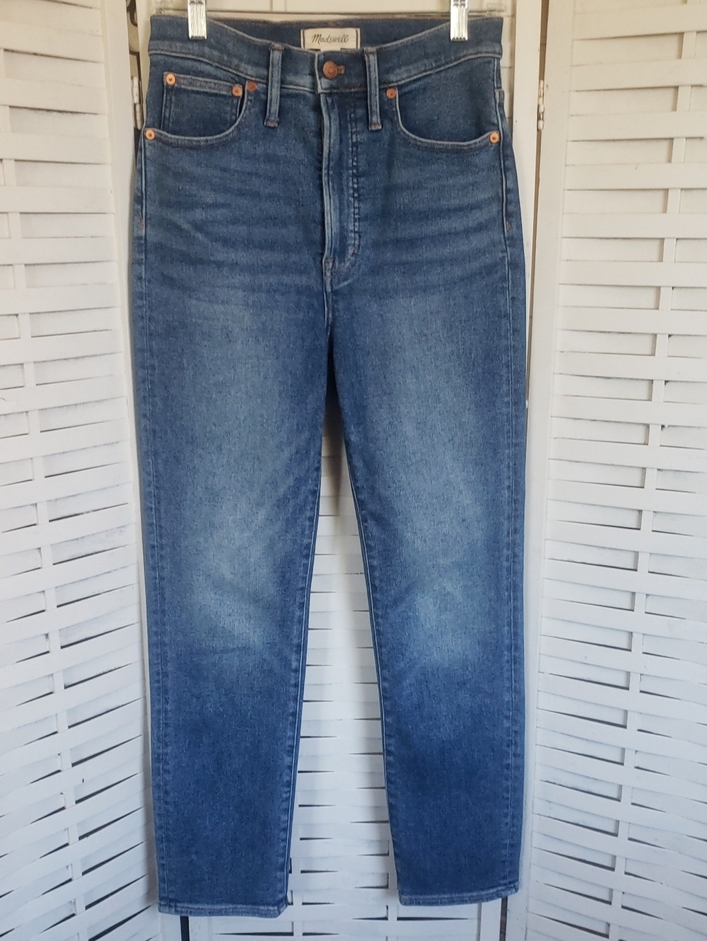 Madewell The Perfect Vintage Jeans in Medium Blue Wash 27